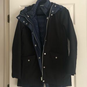 Athleta winter and spring jacket (outer shell detachable) size small